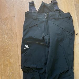 Salomon Insulated ski pants - medium Black